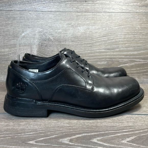 Timberland Torrance Waterproof Mens Size 9.5M Low Top Lace Up Black Leather Shoe main image 5